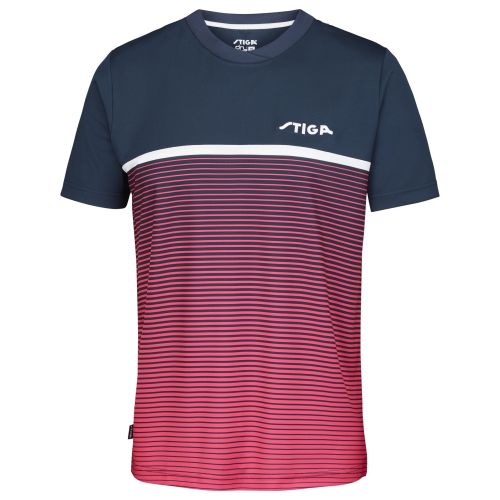 Stiga Lines Shirt uniszex pl Navy/Pink