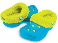 Crocs Mickey Mammoth gyermek tli papucs Electric Blue/Citrus