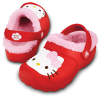 Crocs Hello Kitty Lined Custom Clog Red/Bubblegum tli papucs